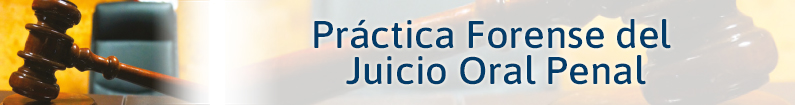 Banner - Práctica Forense del Juicio Oral Penal